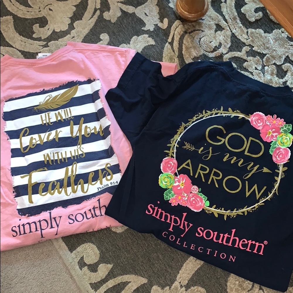 two simply southern shirts